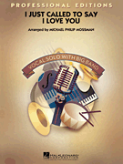 I Just Called to Say I Love You Jazz Ensemble sheet music cover